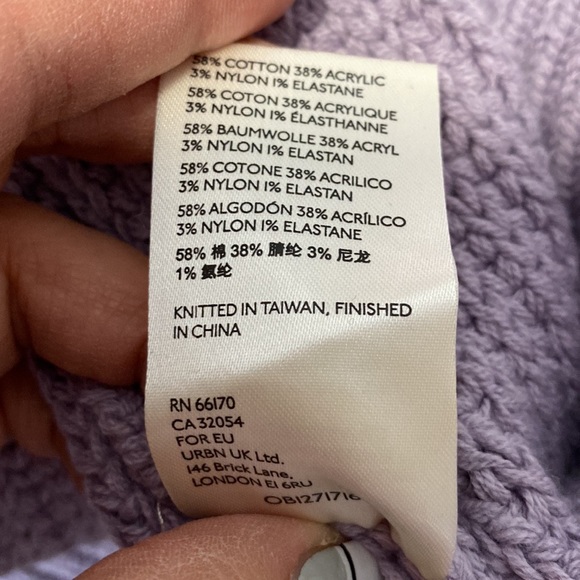 Free People Lavender Long Cardigan - Picture 7 of 7